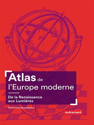 cover image of Atlas de l'Europe moderne. De la Renaissance aux Lumières